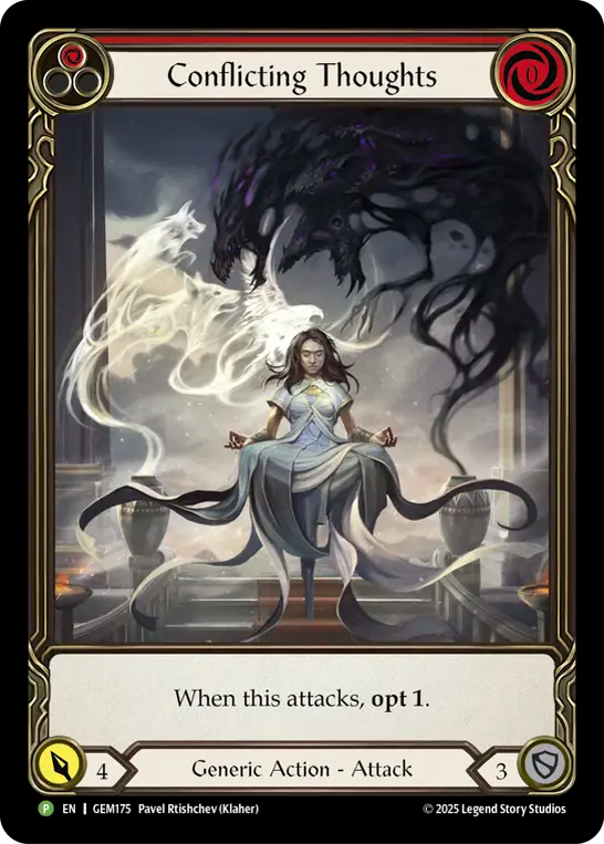 Conflicting Thoughts (Red) - Flesh and Blood TCG - MoxLand