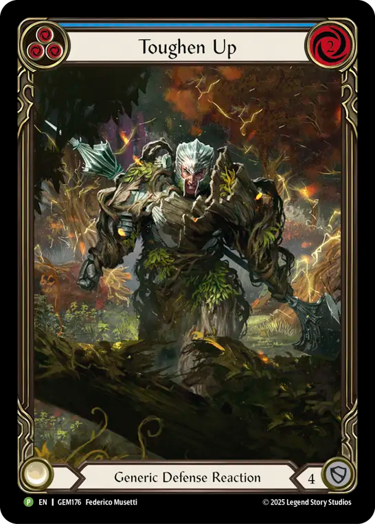 Toughen Up (Blue) - Flesh and Blood TCG - MoxLand