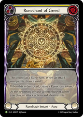 Runechant of Greed (Yellow) - Flesh and Blood TCG - MoxLand