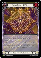 Runechant of Pride (Yellow) - Flesh and Blood TCG - MoxLand