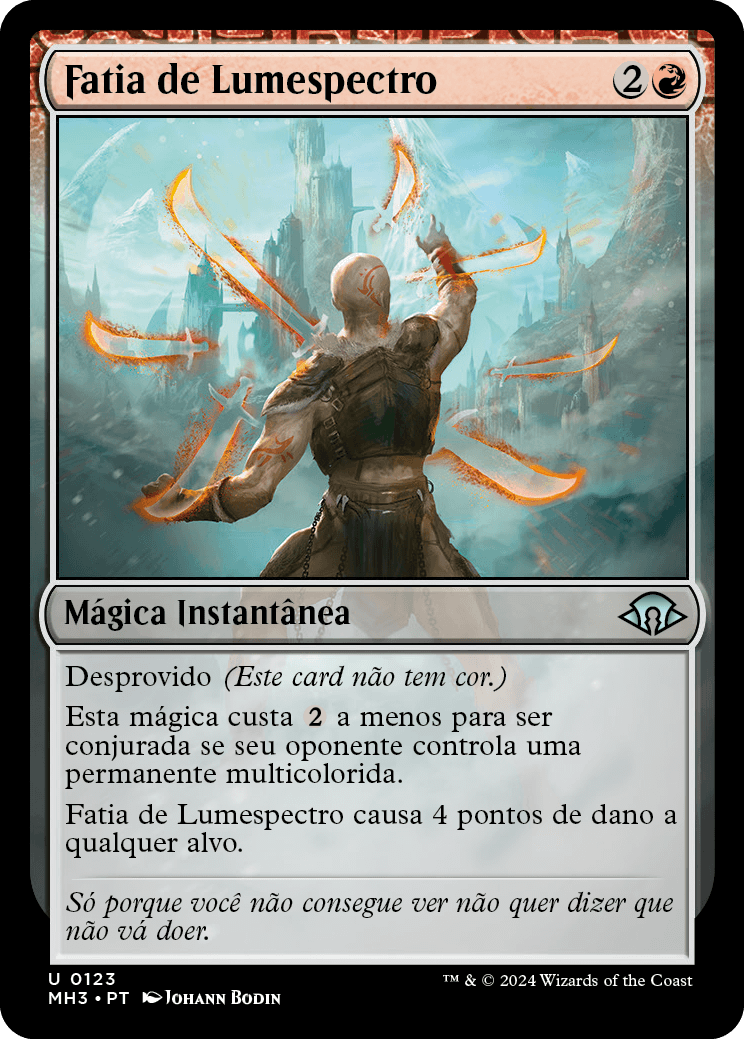 Fatia de Lumespectro / Ghostfire Slice - Magic: The Gathering - MoxLand