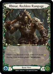 Rhinar, Reckless Rampage - Flesh and Blood TCG - MoxLand