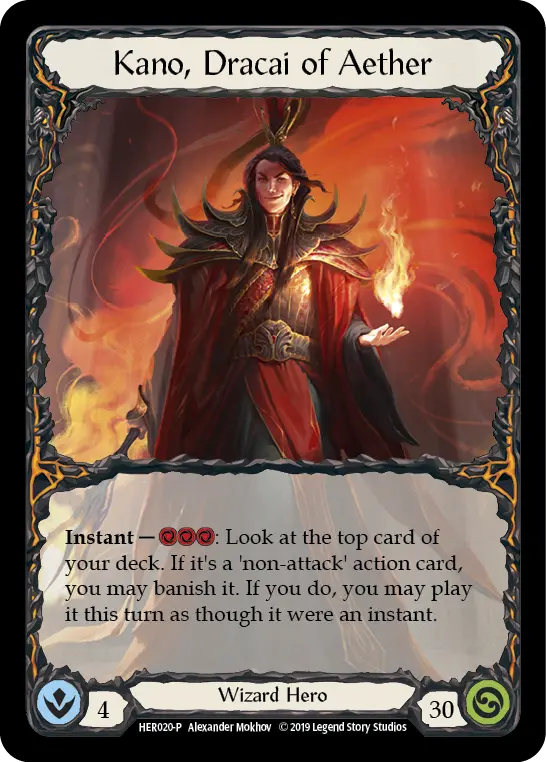 Kano, Dracai of Aether - Flesh and Blood TCG - MoxLand