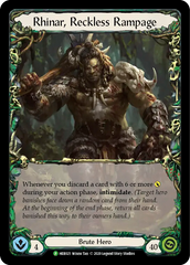 Rhinar, Reckless Rampage - Flesh and Blood TCG - MoxLand