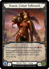 Kassai, Cintari Sellsword - Flesh and Blood TCG - MoxLand