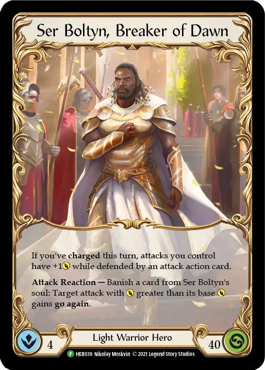 Ser Boltyn, Breaker of Dawn - Flesh and Blood TCG - MoxLand