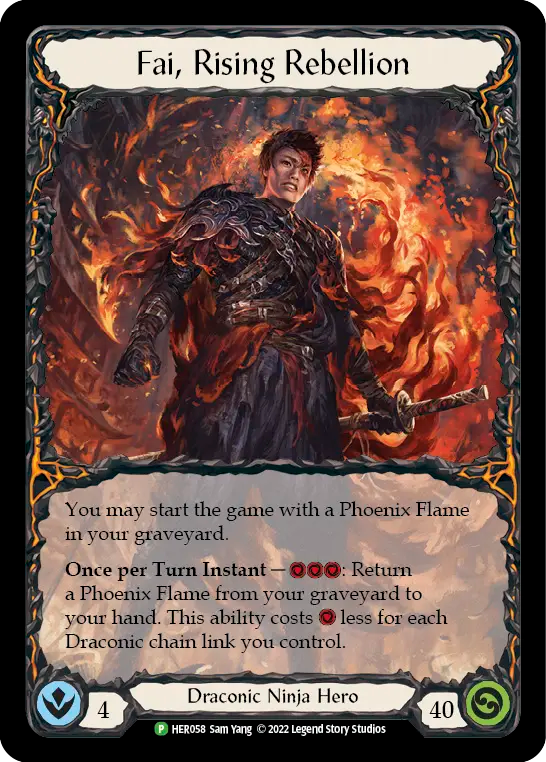 Fai, Rising Rebellion - Flesh and Blood TCG - MoxLand