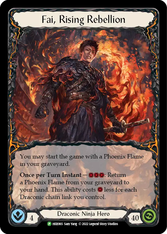 Fai, Rising Rebellion - Flesh and Blood TCG - MoxLand