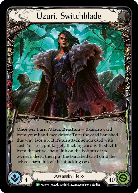 Uzuri, Switchblade - Flesh and Blood TCG - MoxLand