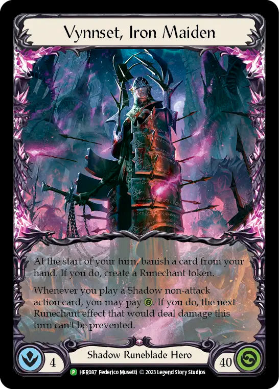 Vynnset, Iron Maiden - Flesh and Blood TCG - MoxLand