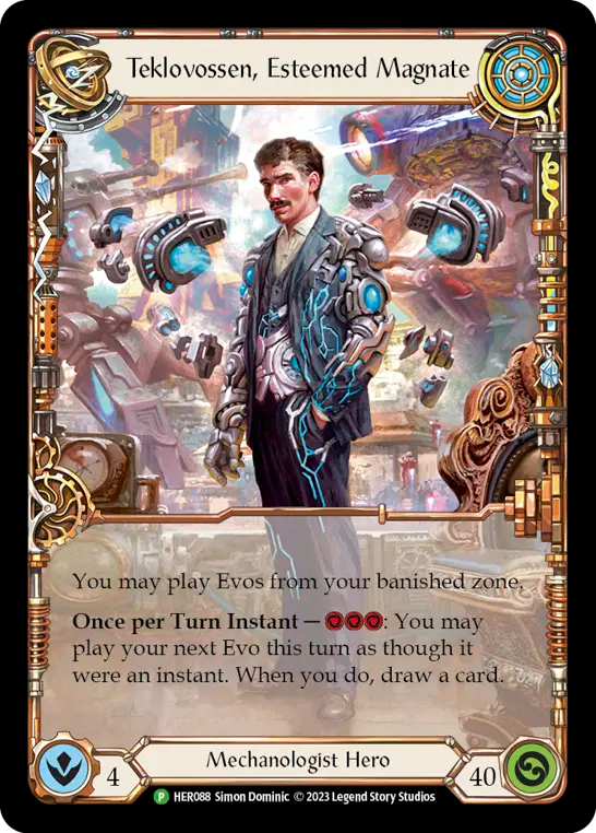 Teklovossen, Esteemed Magnate - Flesh and Blood TCG - MoxLand