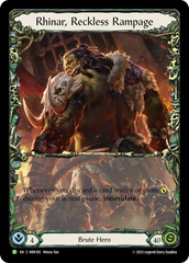 Rhinar, Reckless Rampage - Flesh and Blood TCG - MoxLand