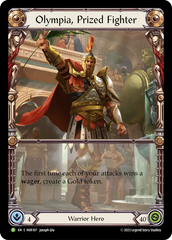 Olympia, Prized Fighter - Flesh and Blood TCG - MoxLand