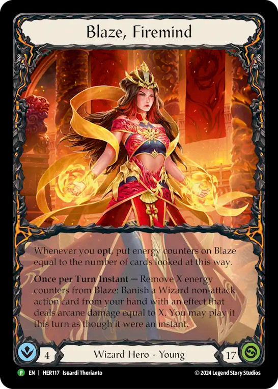 Blaze, Firemind - Flesh and Blood TCG - MoxLand