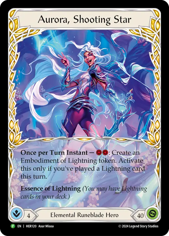 Aurora, Shooting Star - Flesh and Blood TCG - MoxLand