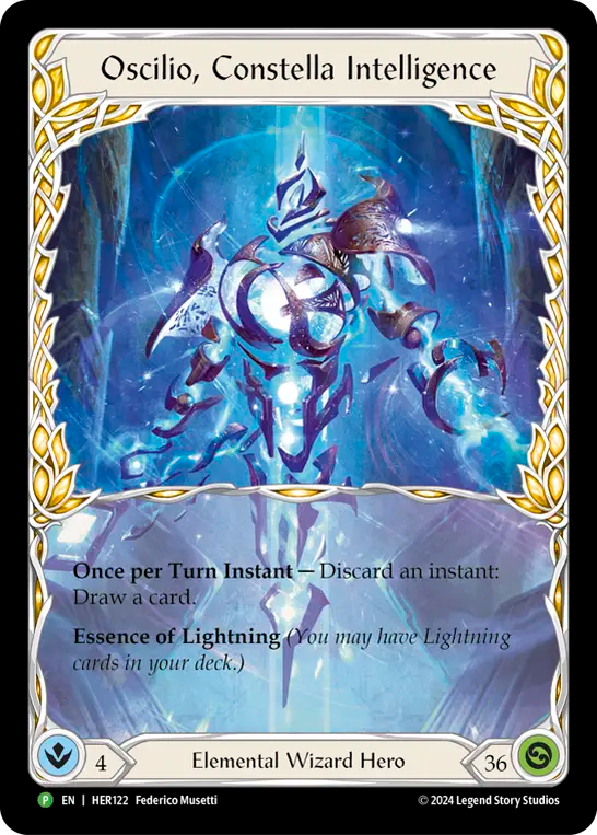 Oscilio, Constella Intelligence - Flesh and Blood TCG - MoxLand
