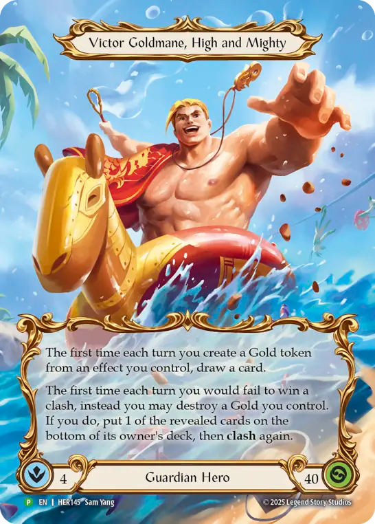 Victor Goldmane, High and Mighty - Flesh and Blood TCG - MoxLand