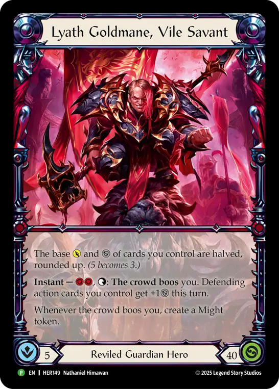 Lyath Goldmane, Vile Savant - Flesh and Blood TCG - MoxLand