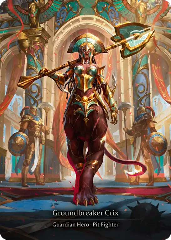 Groundbreaker Crix - Flesh and Blood TCG - MoxLand