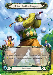 Rhinar, Reckless Rampage - Flesh and Blood TCG - MoxLand