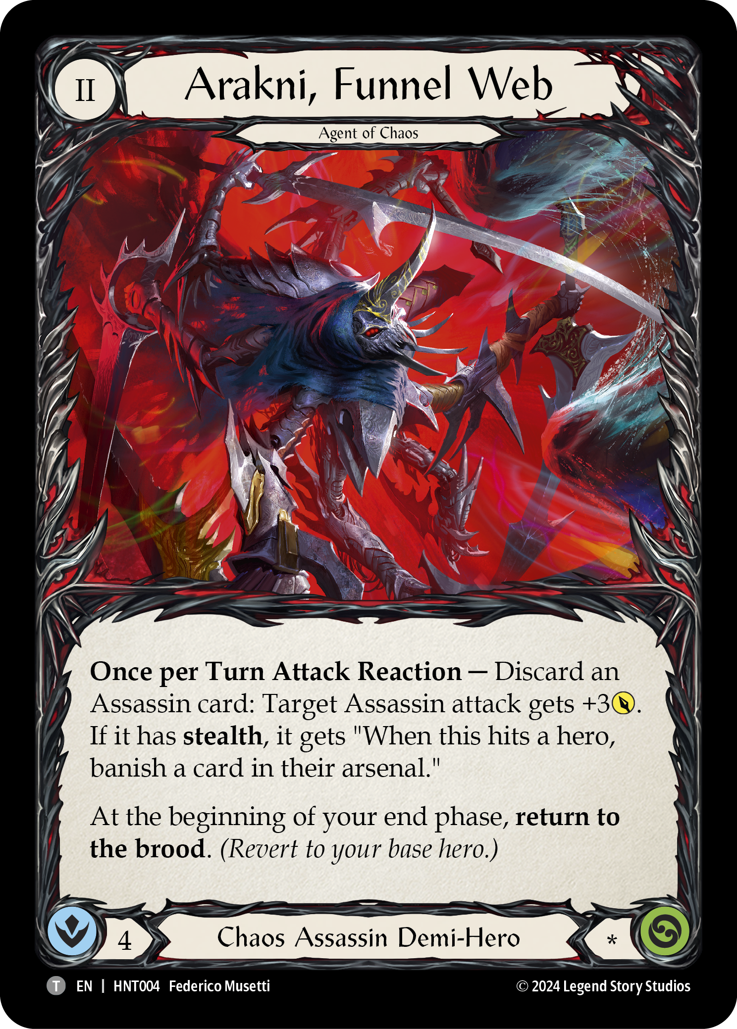 Arakni, Funnel Web - Flesh and Blood TCG - MoxLand