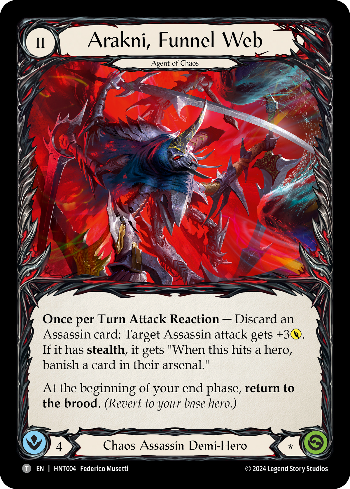 Arakni, Funnel Web - Flesh and Blood TCG - MoxLand