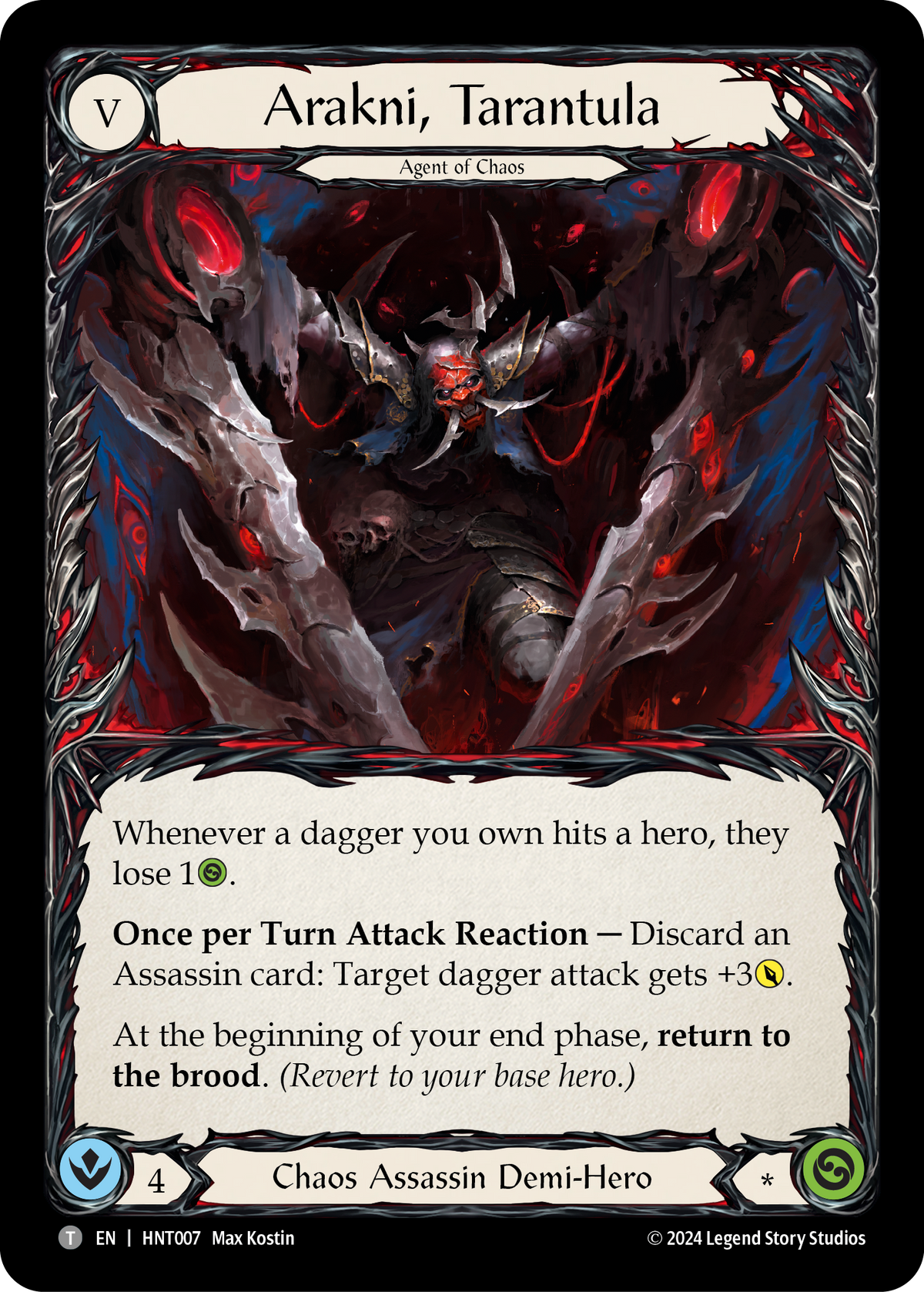 Arakni, Tarantula - Flesh and Blood TCG - MoxLand