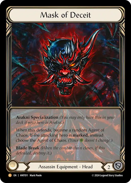 Mask of Deceit - Flesh and Blood TCG - MoxLand