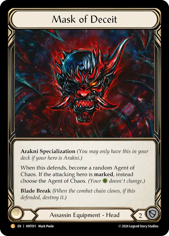 Mask of Deceit - Flesh and Blood TCG - MoxLand