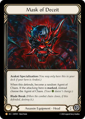 Mask of Deceit - Flesh and Blood TCG - MoxLand