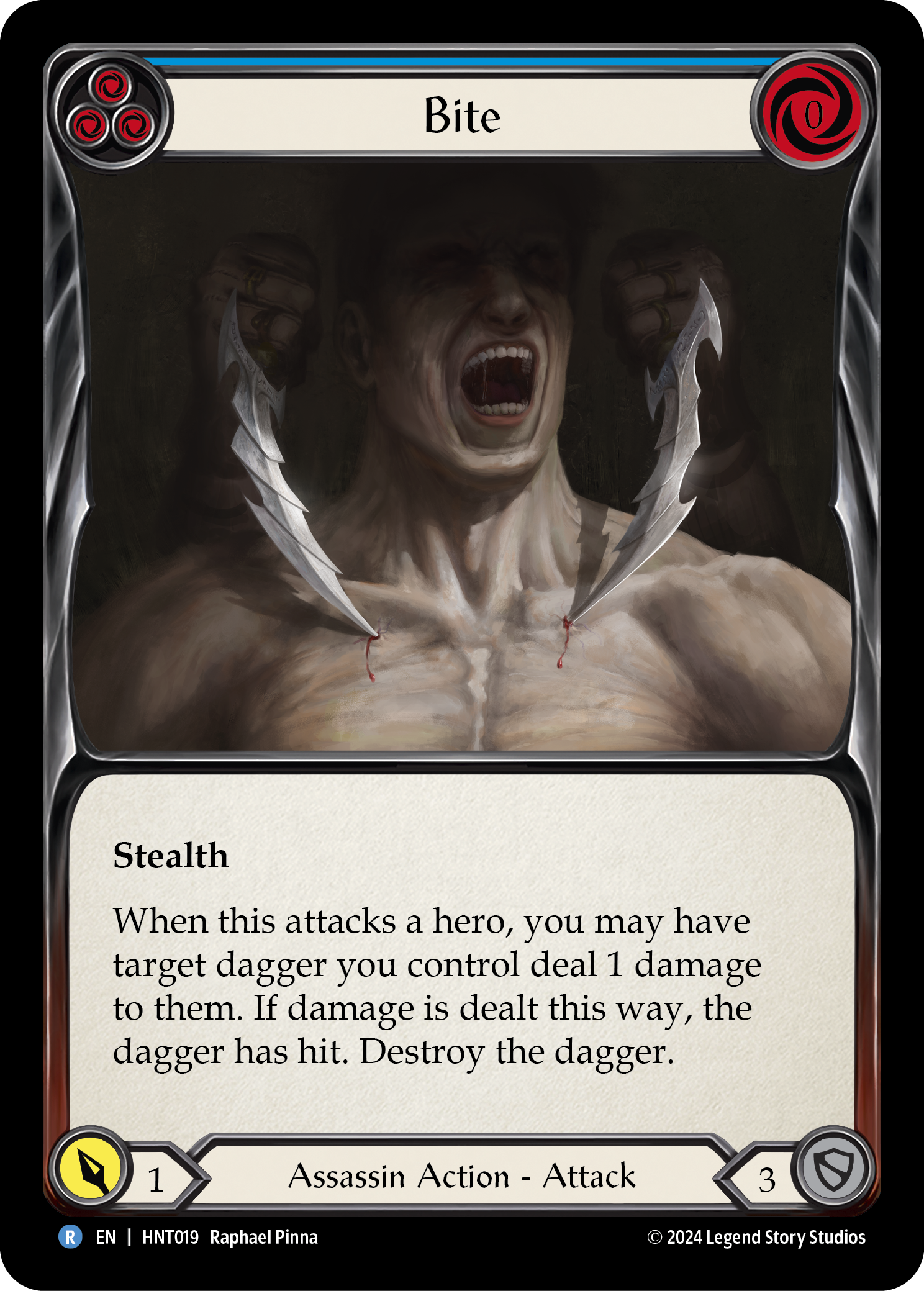 Bite (Blue) - Flesh and Blood TCG - MoxLand
