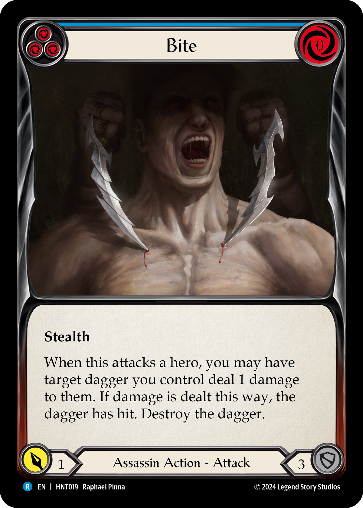 Bite (Blue) - Flesh and Blood TCG - MoxLand