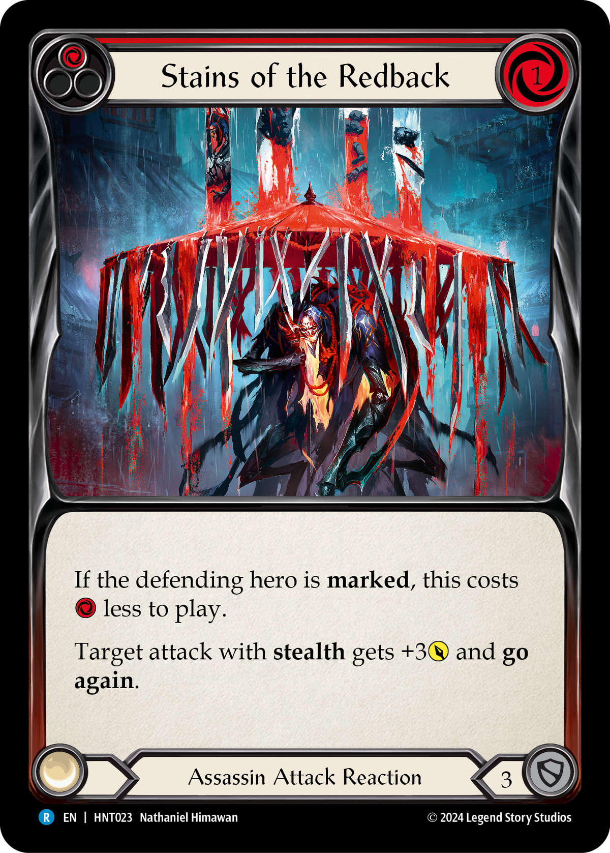 Stains of the Redback (Red) - Flesh and Blood TCG - MoxLand