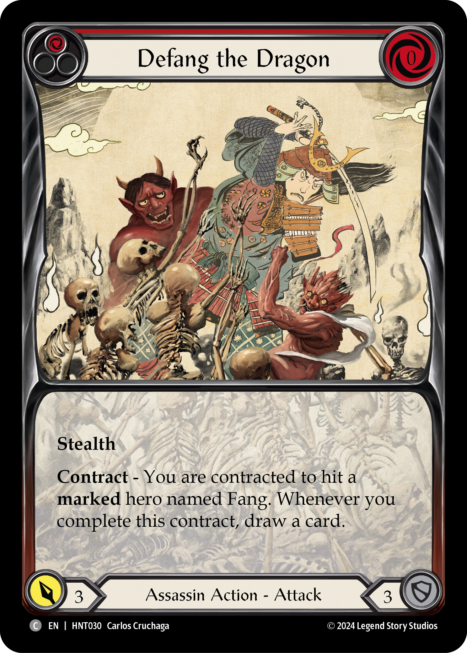 Defang the Dragon (Red) - Flesh and Blood TCG - MoxLand