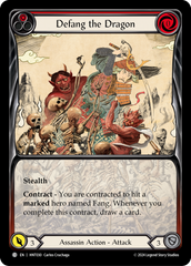 Defang the Dragon (Red) - Flesh and Blood TCG - MoxLand