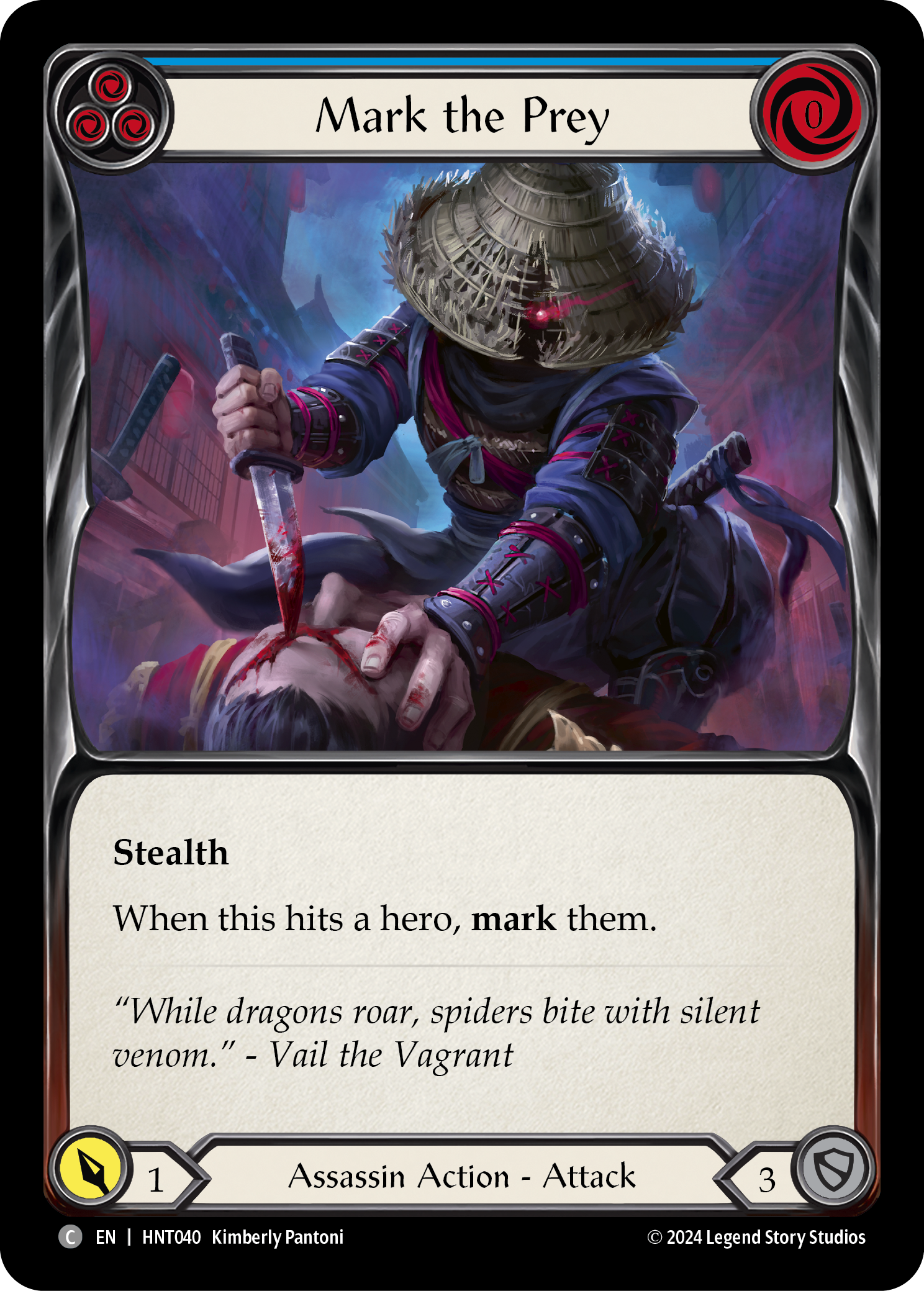 Mark the Prey (Blue) - Flesh and Blood TCG - MoxLand