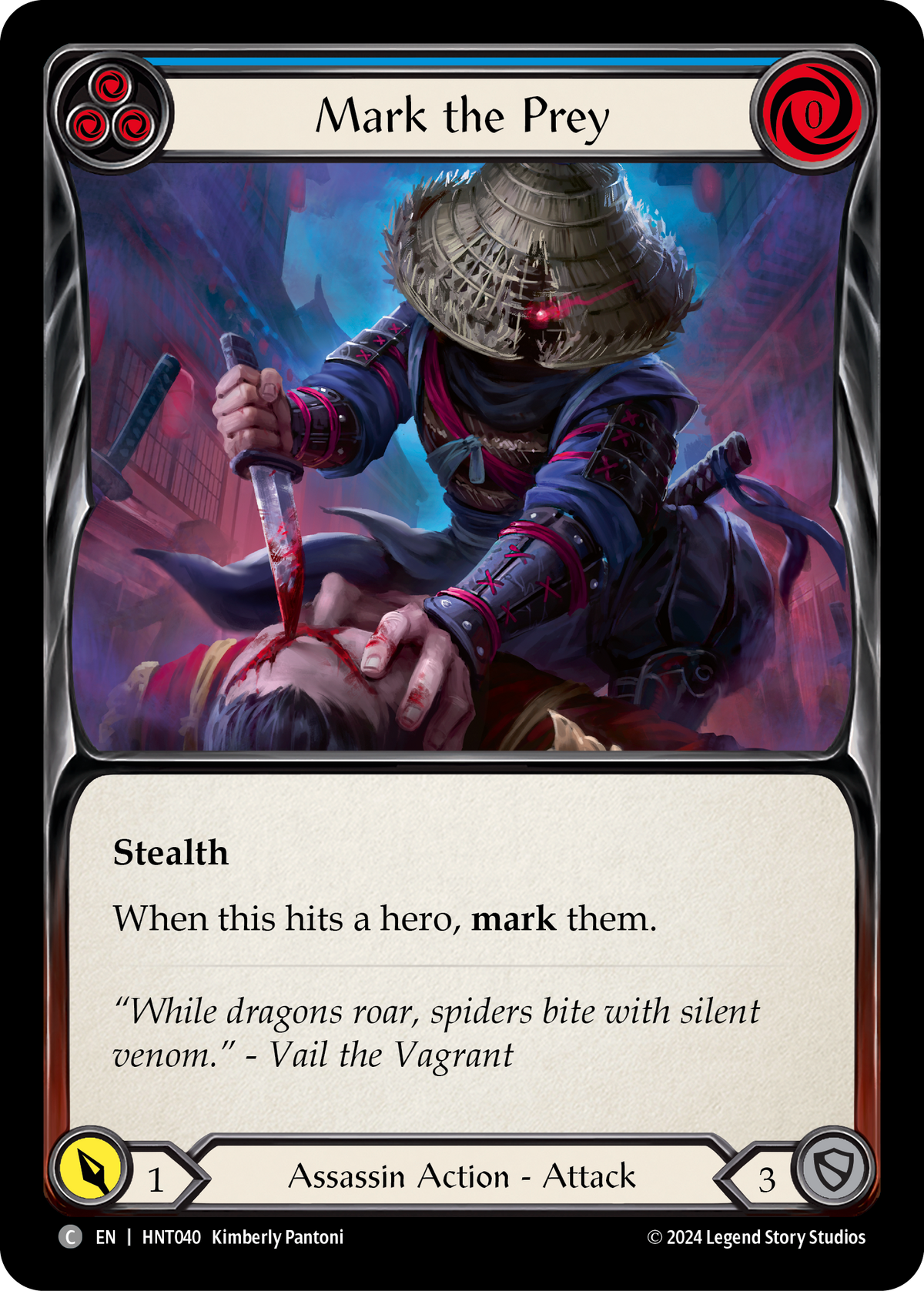 Mark the Prey (Blue) - Flesh and Blood TCG - MoxLand