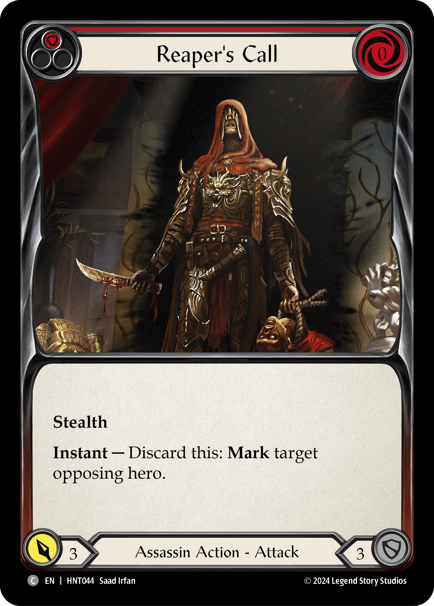 Reaper's Call (Red) - Flesh and Blood TCG - MoxLand