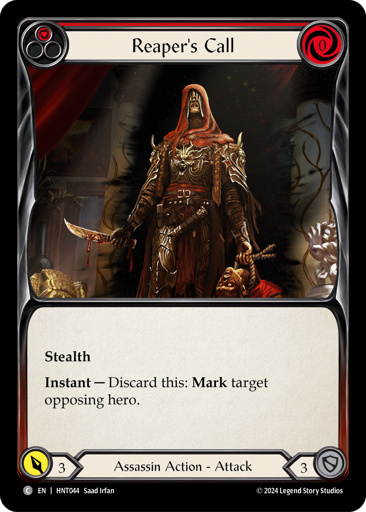 Reaper's Call (Red) - Flesh and Blood TCG - MoxLand