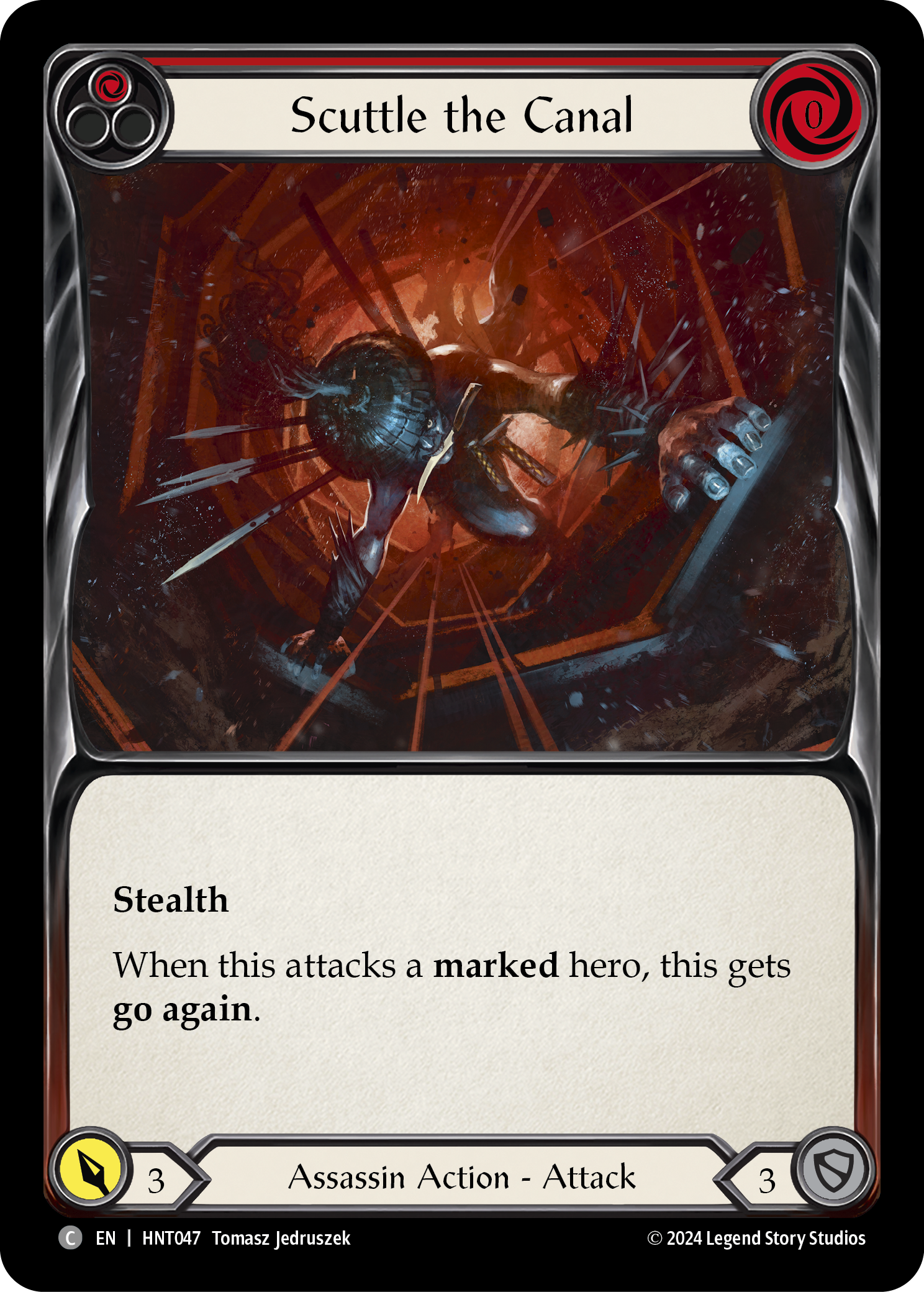 Scuttle the Canal (Red) - Flesh and Blood TCG - MoxLand