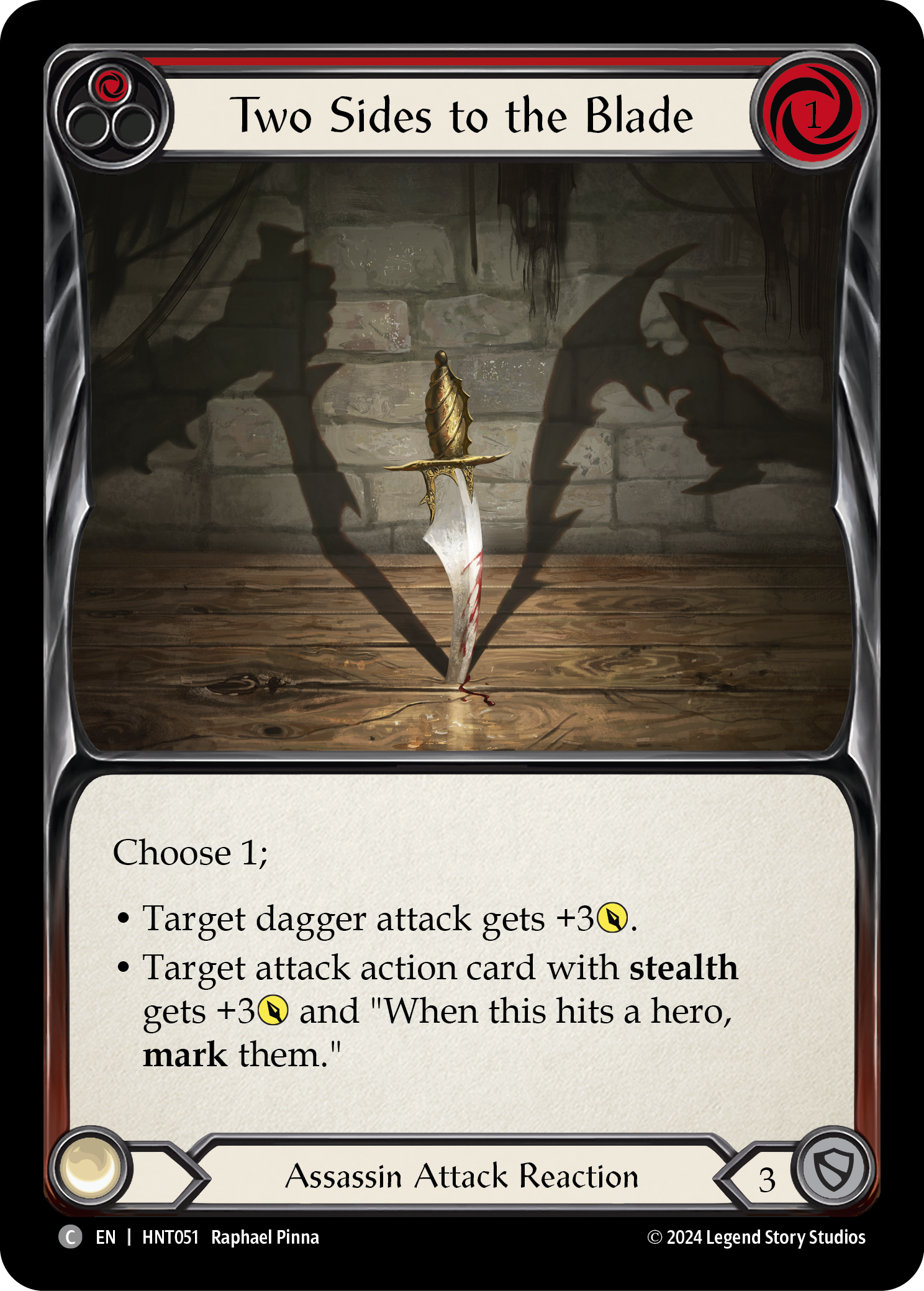 Two Sides to the Blade (Red) - Flesh and Blood TCG - MoxLand