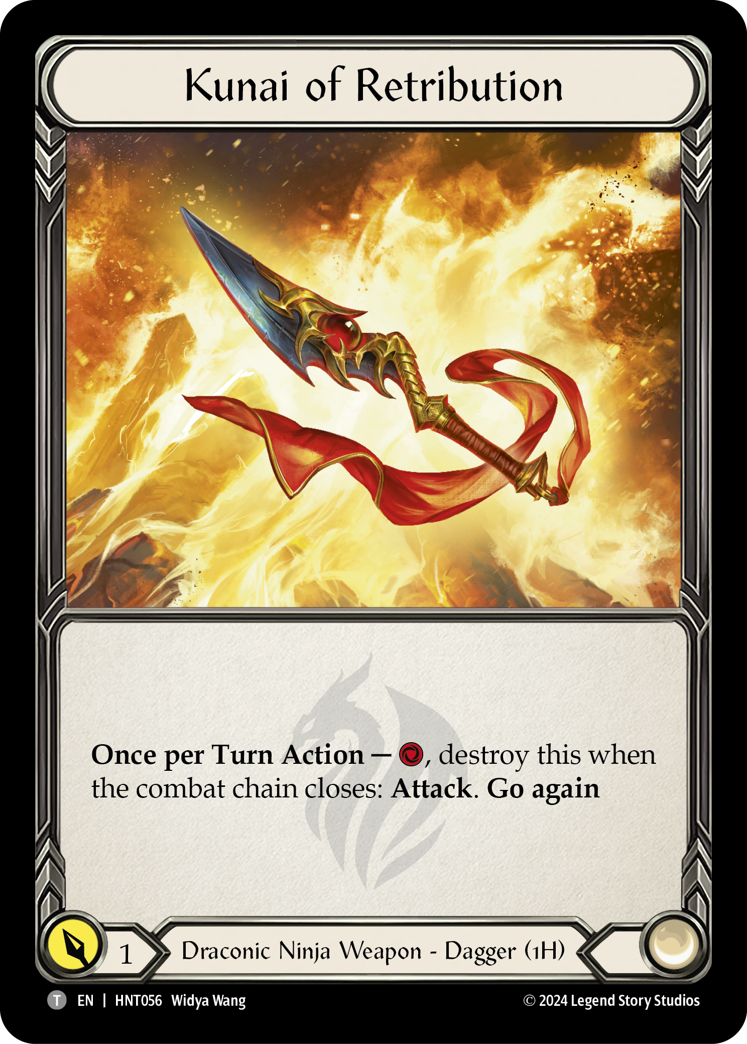 Kunai of Retribution - Flesh and Blood TCG - MoxLand