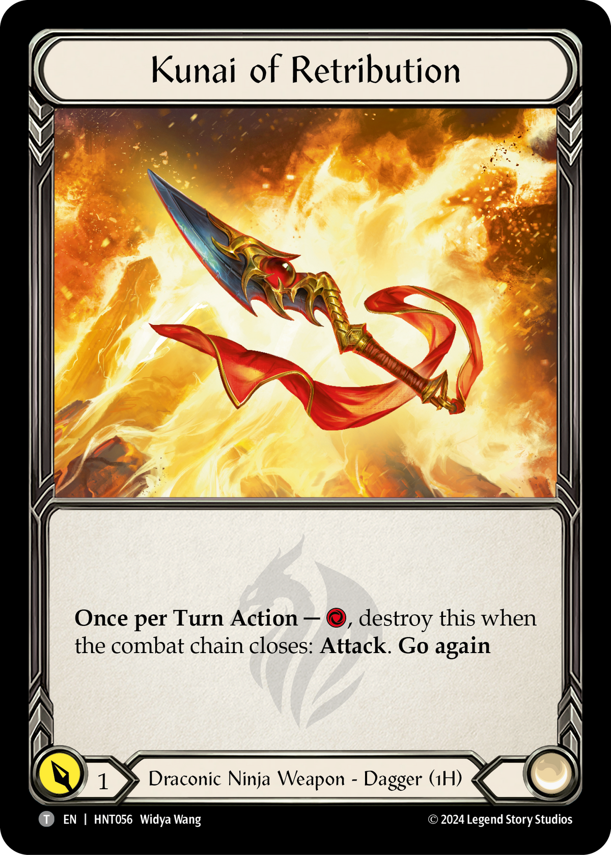 Kunai of Retribution - Flesh and Blood TCG - MoxLand