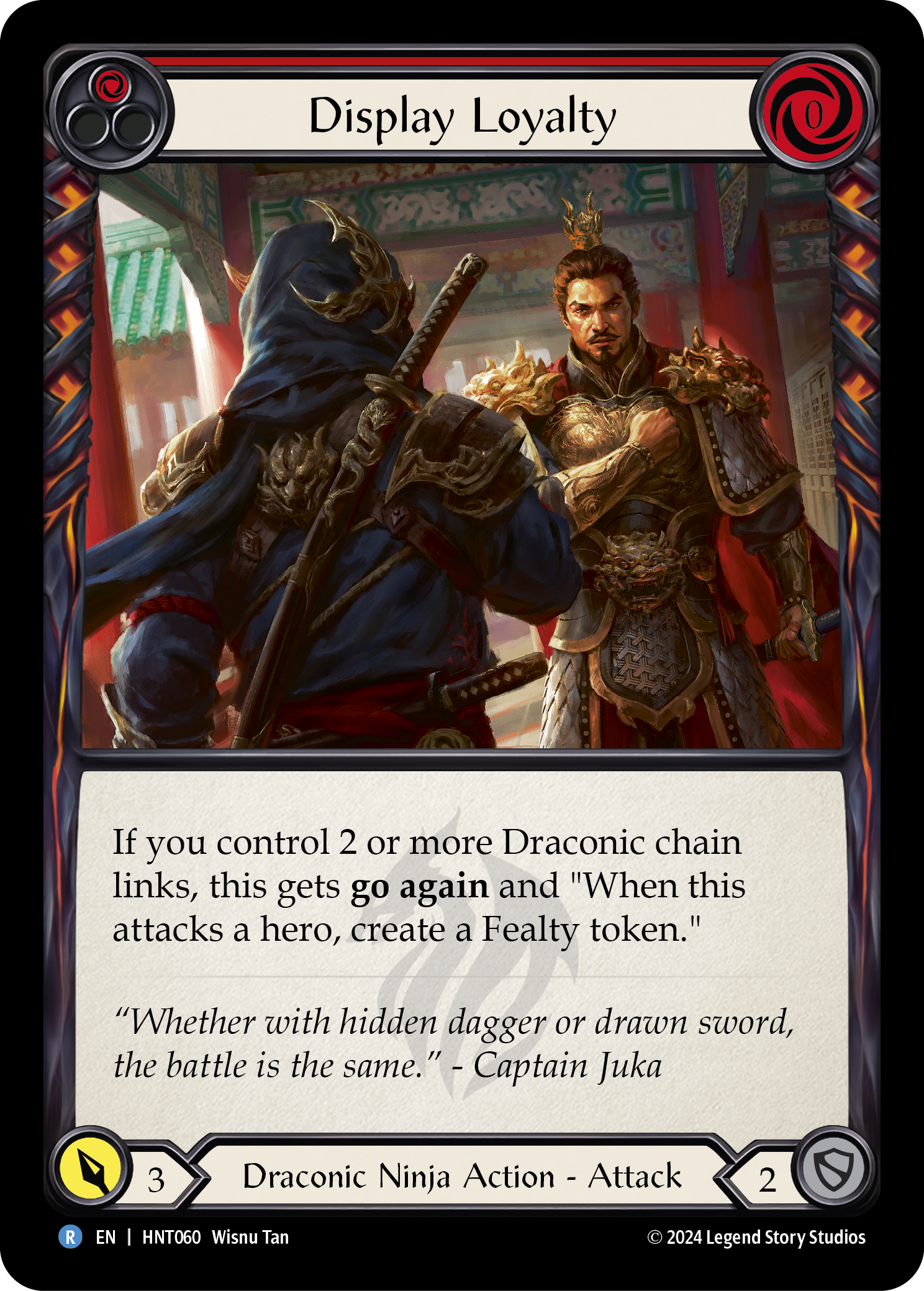 Display Loyalty (Red) - Flesh and Blood TCG - MoxLand