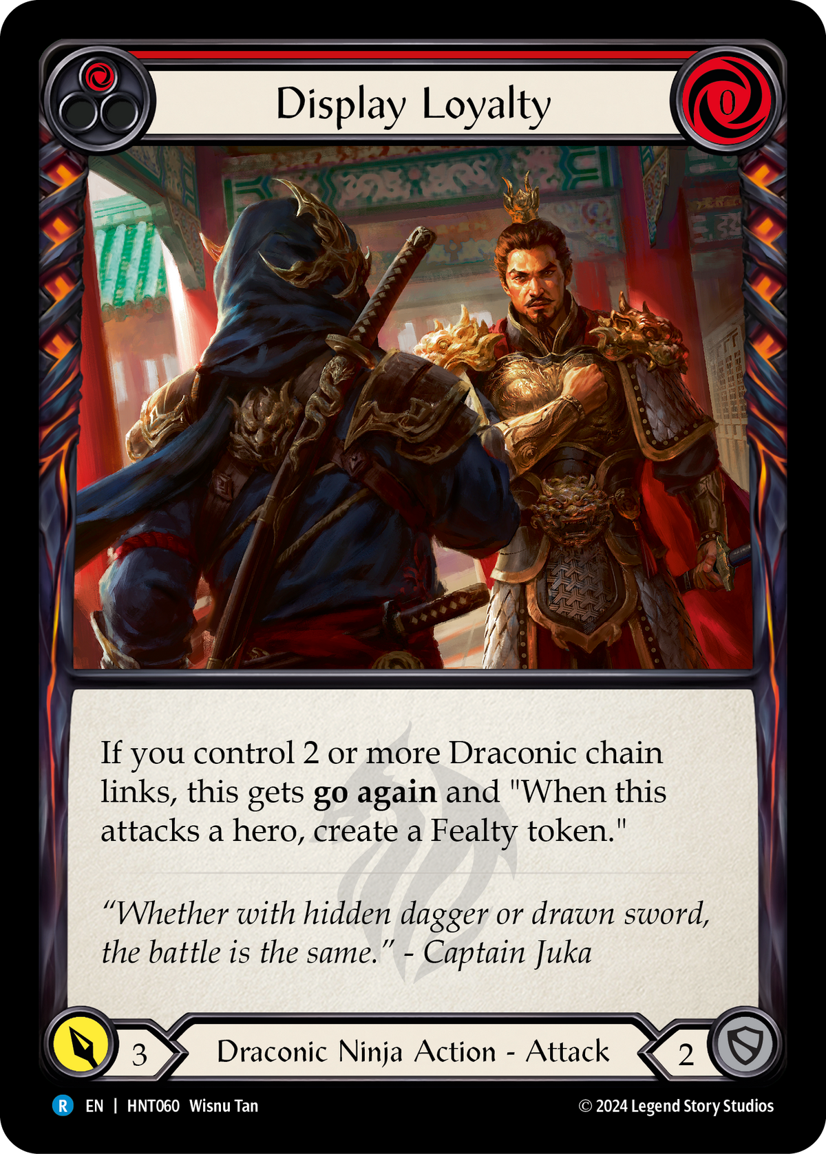 Display Loyalty (Red) - Flesh and Blood TCG - MoxLand