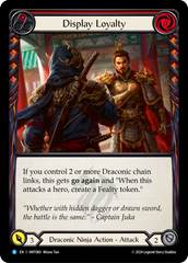 Display Loyalty (Red) - Flesh and Blood TCG - MoxLand