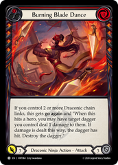 Burning Blade Dance (Red) - Flesh and Blood TCG - MoxLand