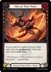 Hot on Their Heels (Red) - Flesh and Blood TCG - MoxLand
