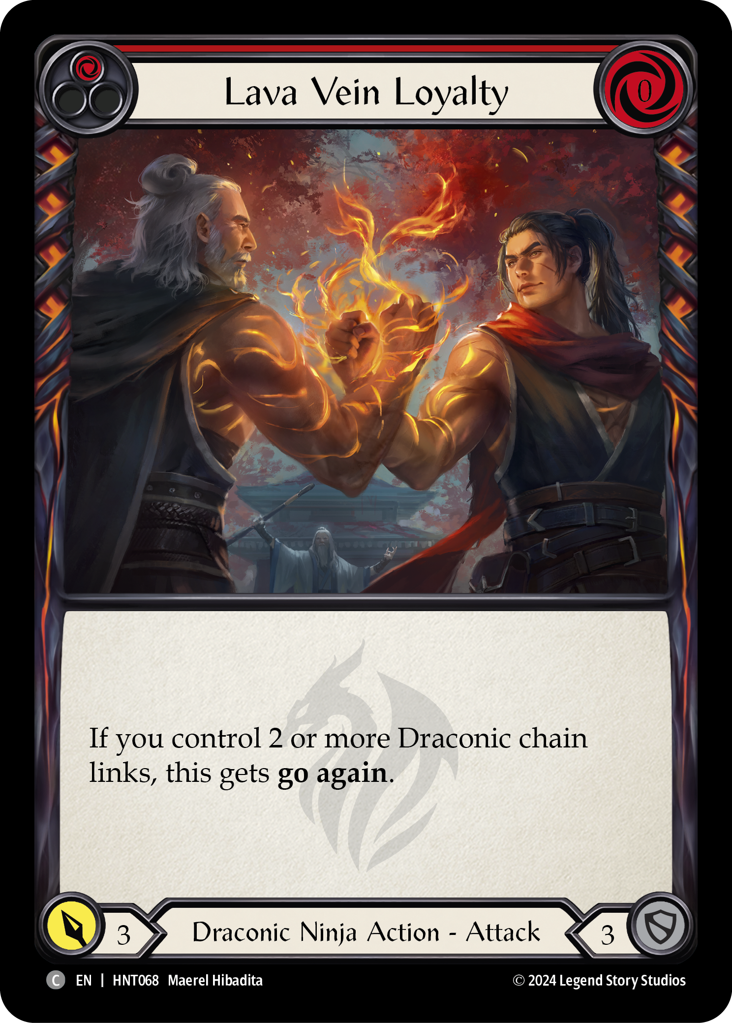 Lava Vein Loyalty (Red) - Flesh and Blood TCG - MoxLand