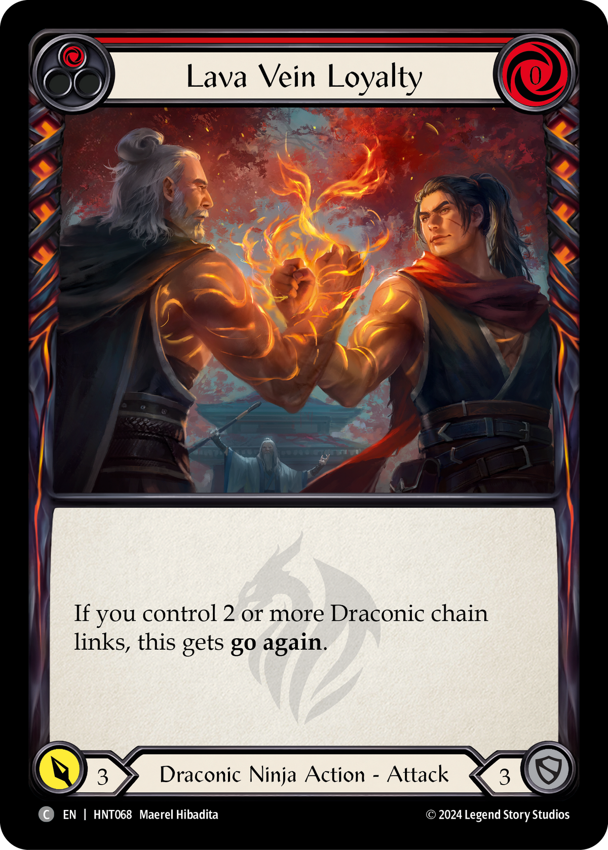 Lava Vein Loyalty (Red) - Flesh and Blood TCG - MoxLand